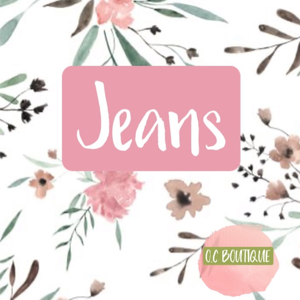 Check out my jean section 💛